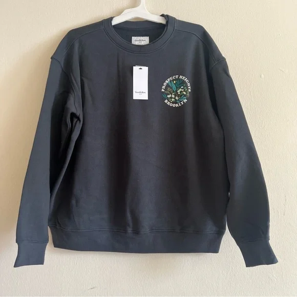 Goodfellow & Co Men’s Sweatshirt Size Large Prospect Heights Brooklyn NWT - Picture 2 of 7